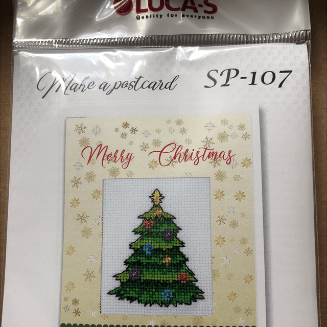 Any 2 Christmas Cross Stitch Cards