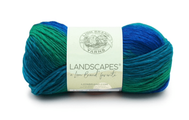 Lion Brand Yarn Landscapes - Boardwalk 100g Yarn Kit  