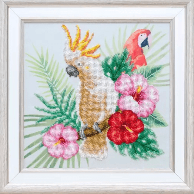 VDV Cockatoo Beaded Embroidery Kit