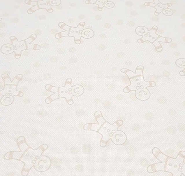 Gingerbread Man Novelty Aida, available in 8ct, 11ct, 14ct, 16ct,18ct