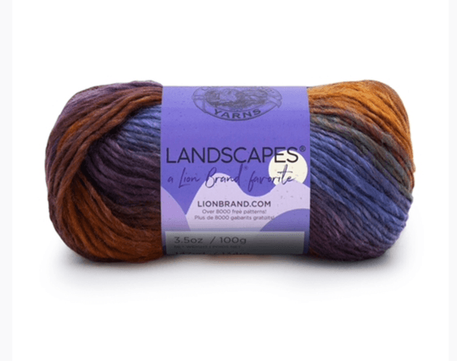 Lion Brand Yarn Landscapes - Boardwalk 100g Yarn Kit  