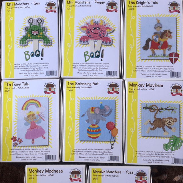 Little Stitchers Cross Stitch Bundle
