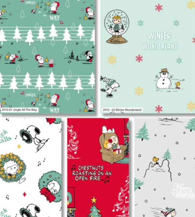 Snoopy Christmas – Peanuts – Fat Quarters