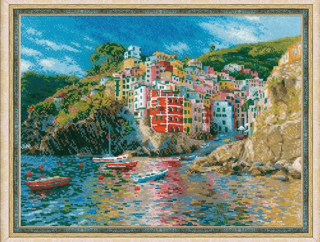Riolis Liguria Cross Stitch kit