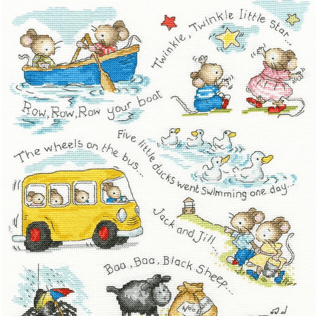 Twinkle Twinkle Little Star Cross Stitch Kit