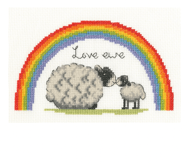 Mother&#039;s Love Counted Cross Stitch Kit By Bothy Threads