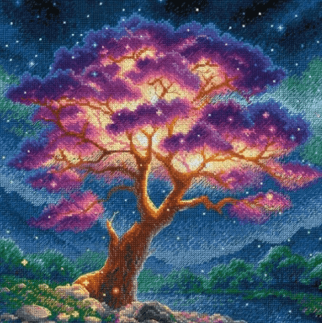 RIOLIS Mysterious Universe Counted Cross Stitch Kit 