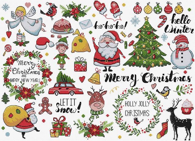 Christmas Sampler by Letistitch 