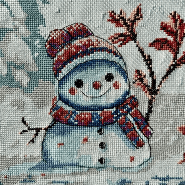 Aine Clumsy Winter Counted Cross Stitch Kit
