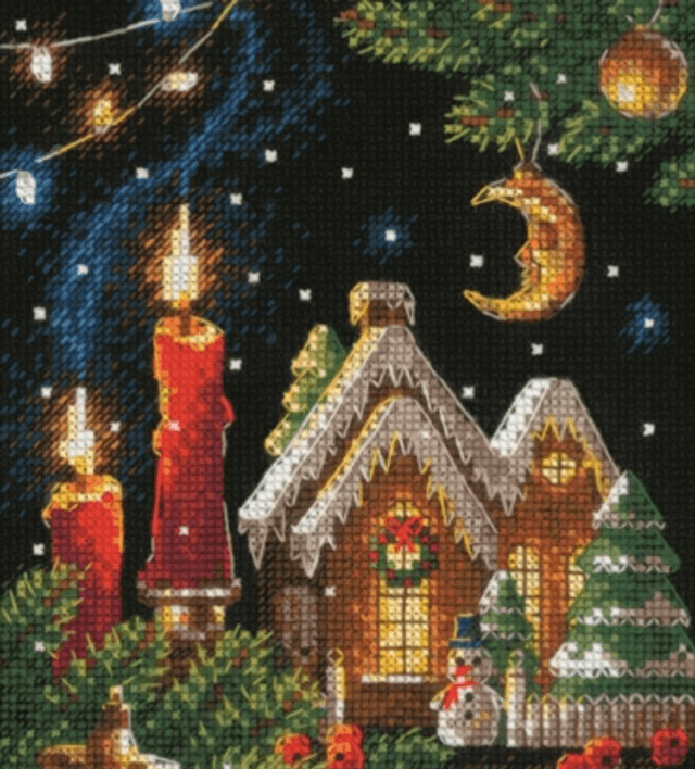 RIOLIS GINGERBREAD TALE CHRISTMAS CROSS STITCH KIT